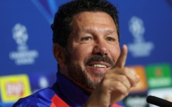 Atletico Madrid's Argentine coach Diego Simeone is hoping to finally get the better of Real Madrid in the Champions League