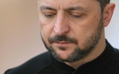 Ukraine's President Volodymyr Zelensky said he was 'fully committed' to talks