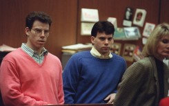 Erik Menendez (L) and his brother Lyle (R) are trying a three-pronged bid to get out of life sentences