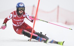 Katharina Truppe took her first World Cup victory in the slalom in Are 