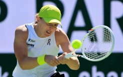Dominant: Defending champion Iga Swiatek of Poland on the way to a 6-0, 6-2 third-round victory over Ukraine's Dayana Yastremska at Indian Wells