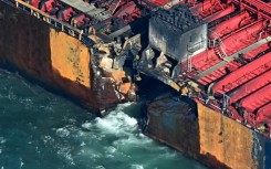 Investigations are continuing into how the Portuguese-flagged Solong cargo ship ran into the US-flagged Stena Immaculate