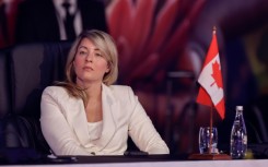 Canada's Foreign Minister Melanie Joly attends at the G20 foreign ministers meeting Johannesburg, South Africa on February 20, 2025