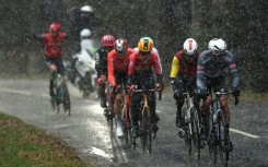 Paris-Nice, known as the 'Race to the Sun', was hit by hail, sleet and snow