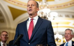 US Senate Majority Leader John Thune told Democrats to 'fish or cut bait'