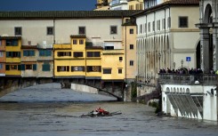 Floodgates and expansion tanks have been opened to ease the pressure on the Arno, the river that runs through Florence and Pisa