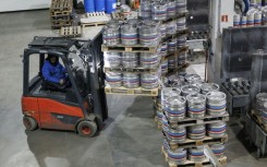 Huyghe is shipping more beer to the US so stock is in the country if levies are imposed
