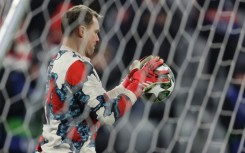Bayern Munich's German goalkeeper Manuel Neuer