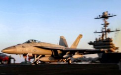 Footage shared by US Central Command on March 15, 2025 showed a US fighter jet taking off from the USS Harry S. Truman aircraft carrier in the Red Sea