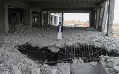 Washington has vowed to use overwhelming force until the Iran-backed Huthis stop firing on vessels in the Red Sea and Gulf of Aden