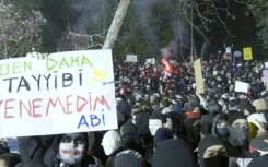 Protesters gather in Istanbul as demonstrations continue after arrest of mayor