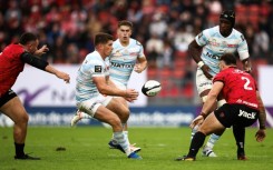 French leave: Owen Farrell (C) could yet feature in a fourth British and Irish Lions tour later this year