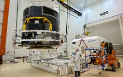 The Gaia spacecraft pictured before launching back in 2013