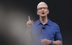 Apple CEO Tim Cook in June 2024 announces plans to incorporate AI into Apple software and hardware