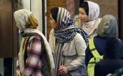 Iranian women have also pushed the boundaries by allowing the head covering to slide back