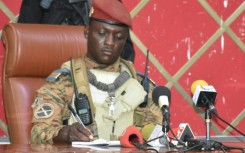 Burkina Faso's junta chief Captain Ibrahim Traore led a coup in September 2022