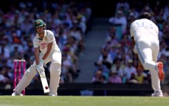 Sam Konstas ramps a delivery from Jasprit Bumrah to the boundary at the Melbourne Cricket Ground