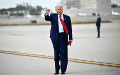 US President Donald Trump has remained defiant in the face of global turmoil over his tariffs