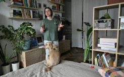 Daria Yedamova's husband Artur was serving in the northeastern Kharkiv region