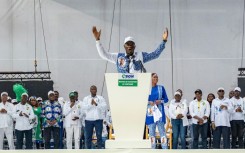 Each time Brice Oligui ventures out to greet supporters, crowds of Gabonese clad in T-shirts and baseball caps emblazoned with his likeness have given him a rapturous welcome