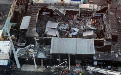 At least 27 people died when the roof of the Jet Set nightclub collapsed in the middle of a show by merengue singer Rubby Perez