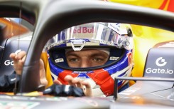 Red Bull's Max Verstappen was left struggling in McLaren's wake