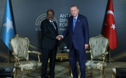 Erdogan met his Somali counterpart, Hassan Sheikh Mohamud, in Antalya