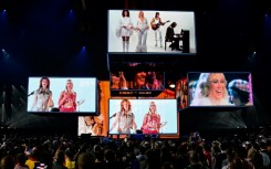 Swedish pop legends Abba burst onto the scene after winning the Eurovision with "Waterloo" in 1974