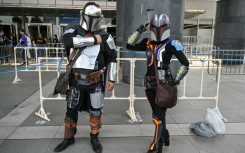 Visitors donned their best 'Star Wars' costumes for the Celebration event in suburban Tokyo