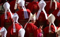 Cardinals from around the world attended the funeral of Pope Francis