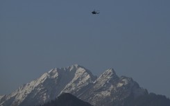 Indian military helicopters are searching for the attackers in the mountainous region