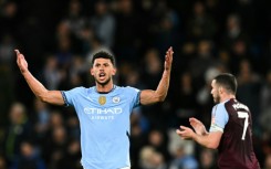 Matheus Nunes scored his first Premier League goal for Manchester City against Aston Villa