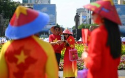 Social media users have been anticipating the parade for days after widespread coverage of rehearsals in Vietnamese media, which is controlled by the state