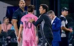 Lionel Messi looked dejected after his Inter Miami team lost their CONCACAF Champions Cup semi-final to the Vancouver Whitecaps.