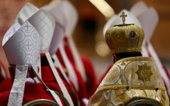 Cardinals are meeting in Rome ahead of next week's conclave to choose a new pope