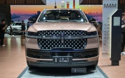 Ford displayed its new Lincoln Navigator at an auto show in Shanghai last month