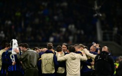 Simone Inzaghi (C) has guided Inter Milan to the Champions League final