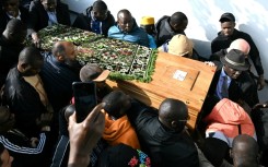 Prayers were said in Paris earlier this week for Aboubakar Cisse before his body was returned to Mali