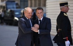 The visit will be the second to Ukraine by Macron