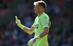 Rare clean sheet: Southampton goalkeeper Aaron Ramsdale
