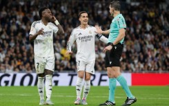 Real Madrid's Brazilian forward Vinicius Junior and Spanish defender will miss the club's final La Liga matches of the season