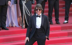 Tom Cruise walks the red carpet at Cannes