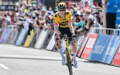 Australian cyclist Rohan Dennis in competitive action in 2023
