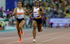 Tia Clayton blasted to victory in the women's 100m at the Doha Diamond League