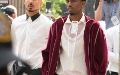 Sean "Diddy" Combs's son, King Combs (R), and his stepson, Quincy Brown attended their father's sex trafficking trial in New York City