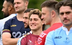 Wallabies coach Joe Schmidt says he is considering James O'Connor (C) for the Super Rugby squad