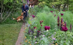 Brick paths have been inscribed with the names of Monty Don's dogs as well as those of canine-lovers Charles III and Queen Camilla