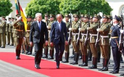 The German deployment is aimed at deterring potential Russian aggression towards Lithuania and fellow Baltic countries