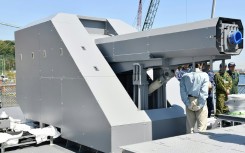 Instead of using gunpowder to shoot an artillery shell, railgun technology uses electromagnetic energy to fire off a projectile along a set of rails at ultra-high velocity