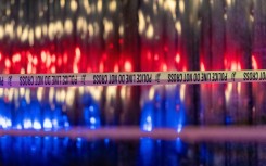 Police tape is seen outside the Capital Jewish Museum following a shooting that left two people dead, in Washington, DC, in the early hours of May 22, 2025